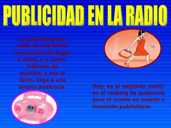Publicidad en radio
