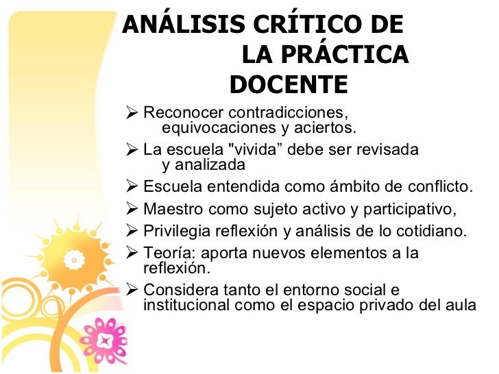 LA PRACTICA DOCENTE