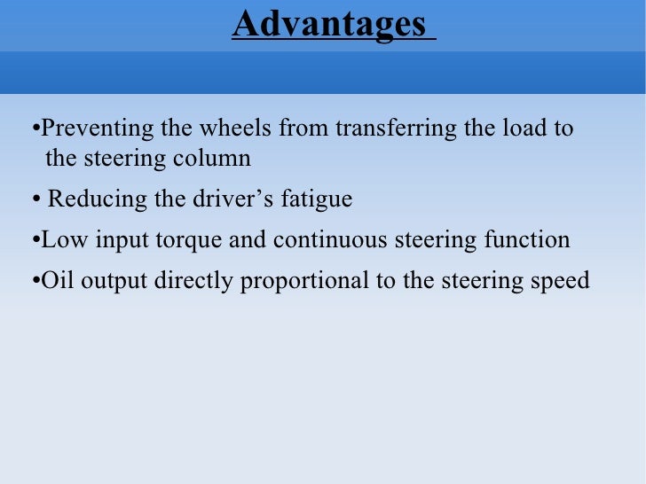 Power Steering