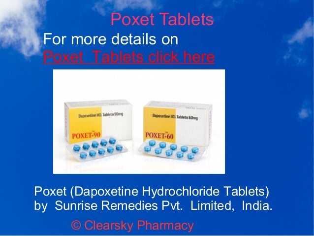 buy dapoxetine hydrochloride india