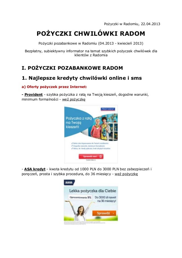 lublin pożyczki pozabankowe