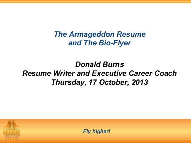 armageddon resume bio flyer armageddon resume bio flyer