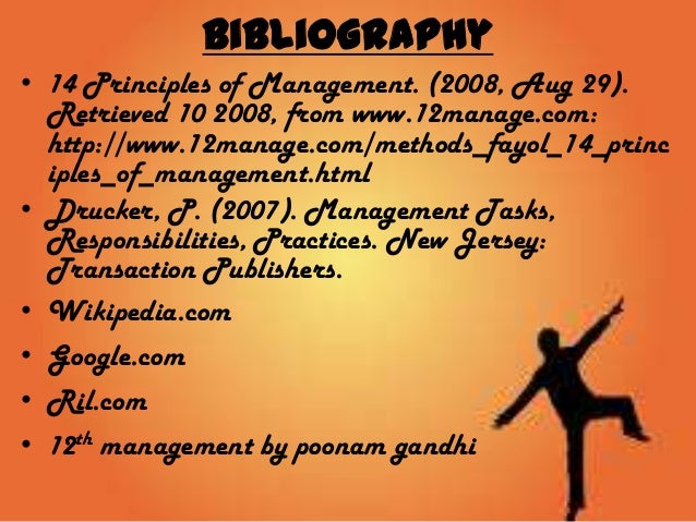 Henri fayol 14 principles of management essay