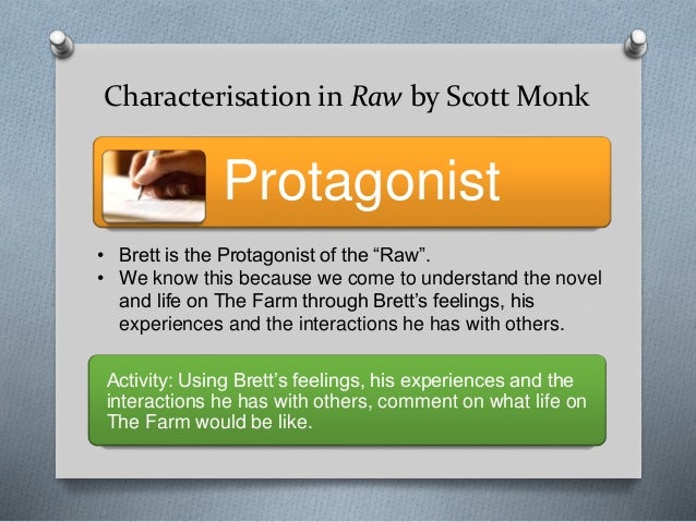 Scott monks raw essay