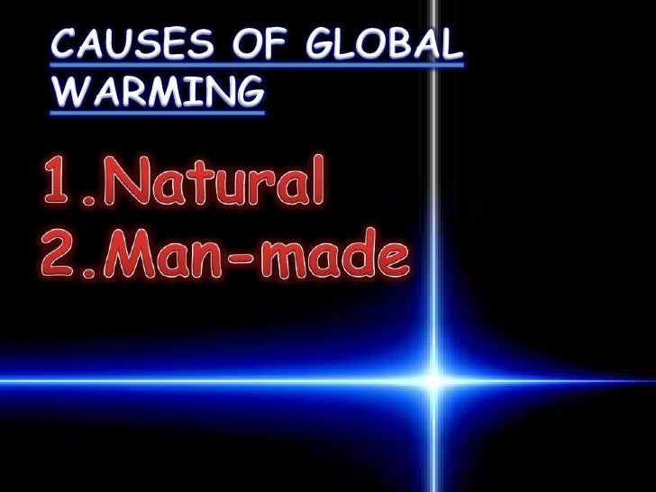Is global warming man made essay