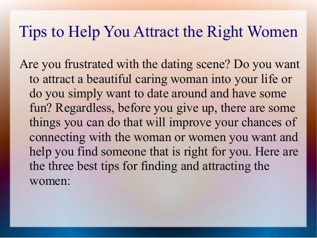 Dating Advice for Men