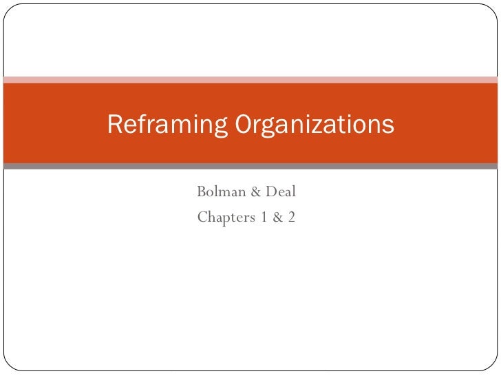 bolman deal assignment bolman deal assignment