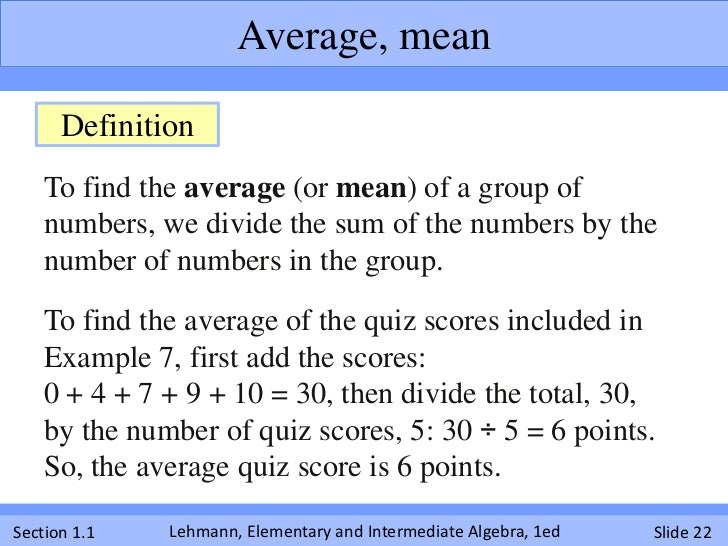 Basic Algebra Ppt 1.1