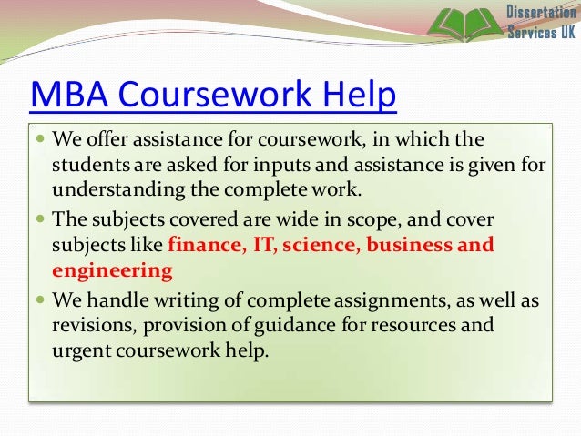 Dissertation Help Service Proposal