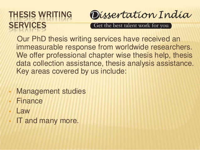 phd thesis help chennai