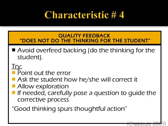 differentiated on statement thesis instruction