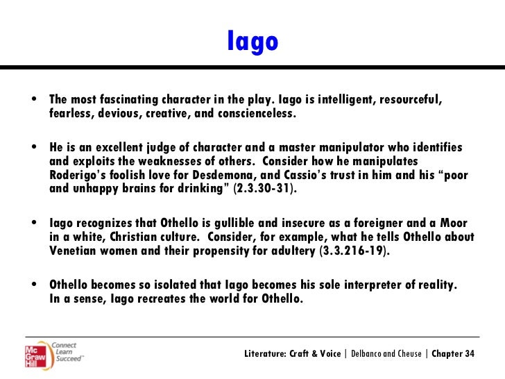 Othello character analysis iago essay