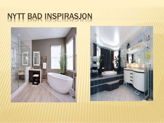 Baderom inspirasjon