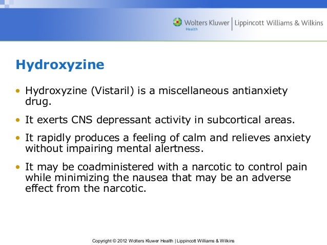 Is Atarax A Benzodiazepine