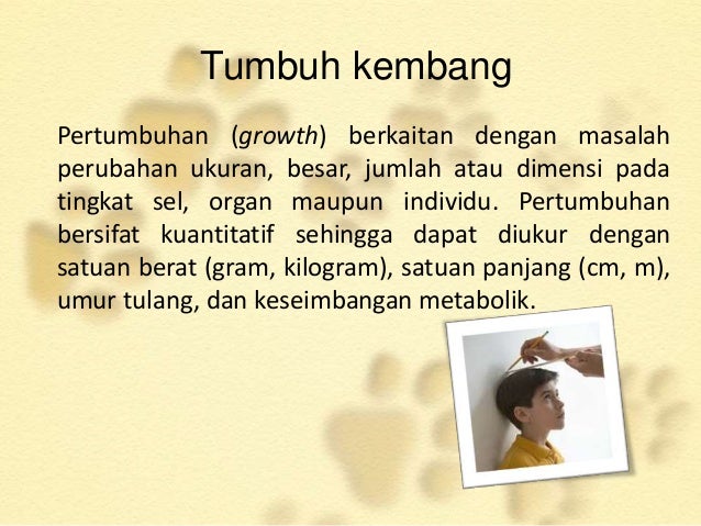 Tumbuh Kembang Bayi Ppt
