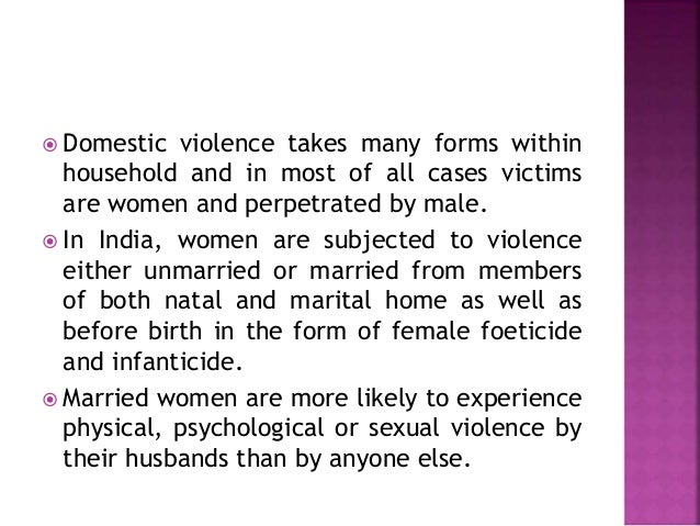 How to start a research paper on domestic violence