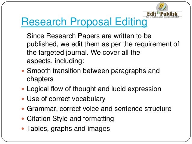 Academic Editing Services