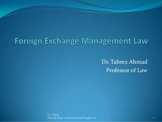 Introduction to foreign exchange
