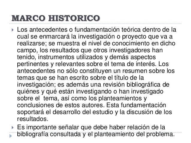 Que es el Marco Teorico o el Marco Referencial