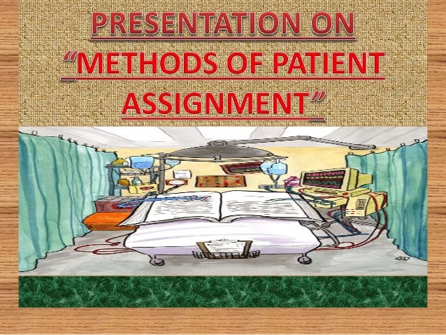 4 types of patient assignment picture