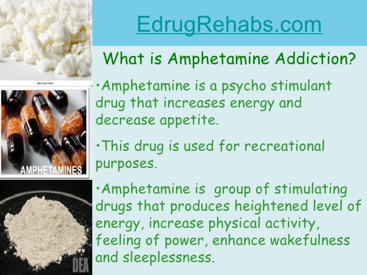 Amphetamine research paper