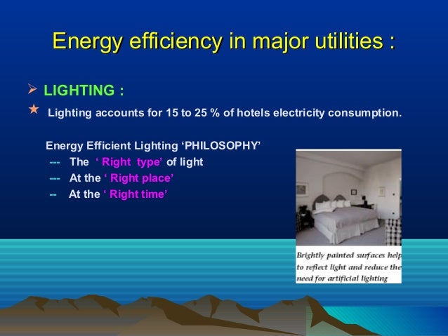 Casino energy efficiency