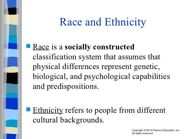 discuss how race and ethnicity perpetuate Race and ethnicity in society race and ethnicity are important concepts and plays a great deal among our society we will discuss race, ethnicity this essay will look at how the concepts of 'race' and 'ethnicity' perpetuate inequality in our society, a brief history of. discuss how race and ethnicity perpetuate Race and ethnicity in society race and ethnicity are important concepts and plays a great deal among our society we will discuss race, ethnicity this essay will look at how the concepts of 'race' and 'ethnicity' perpetuate inequality in our society, a brief history of.
