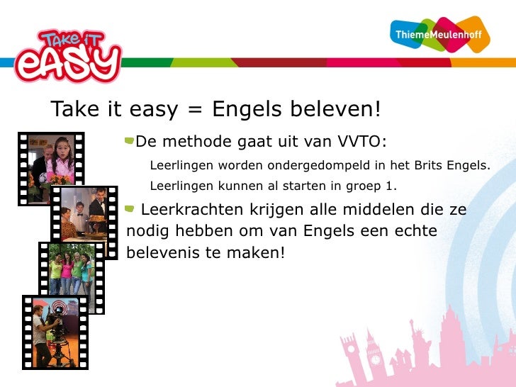 Presentatie Take it easy 1-8