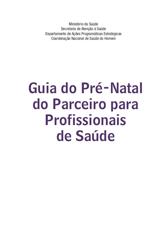 Exames pre natal ministerio da saude
