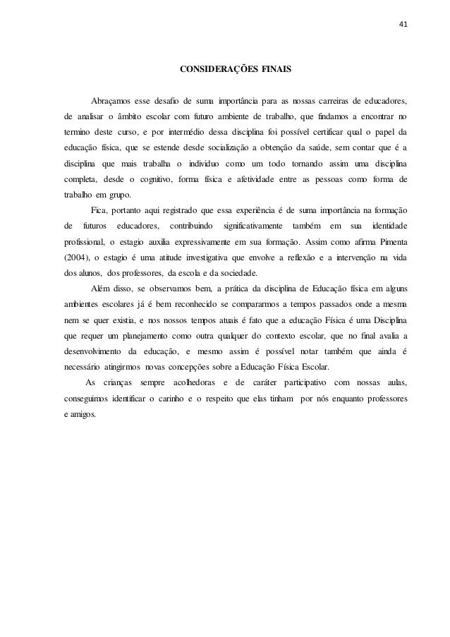 Relatorio de alunos do ensino fundamental