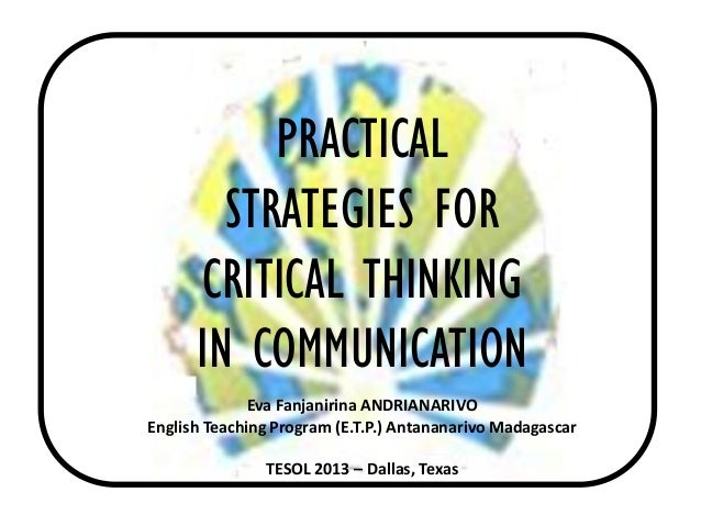 critical thinking techniques that are effective critical thinking techniques that are effective