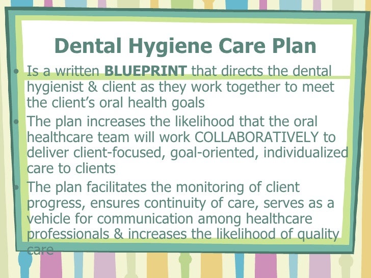 Pre Clinic Theory Care Plan