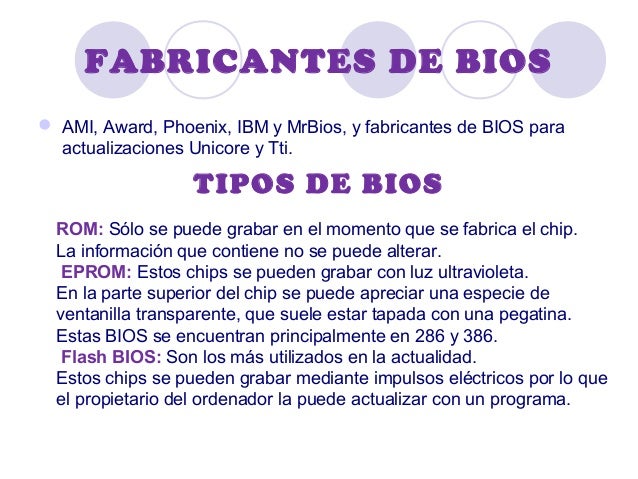 Precentaciòn bios