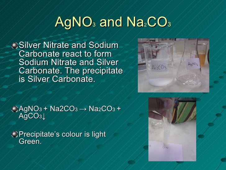 Precipitation react2