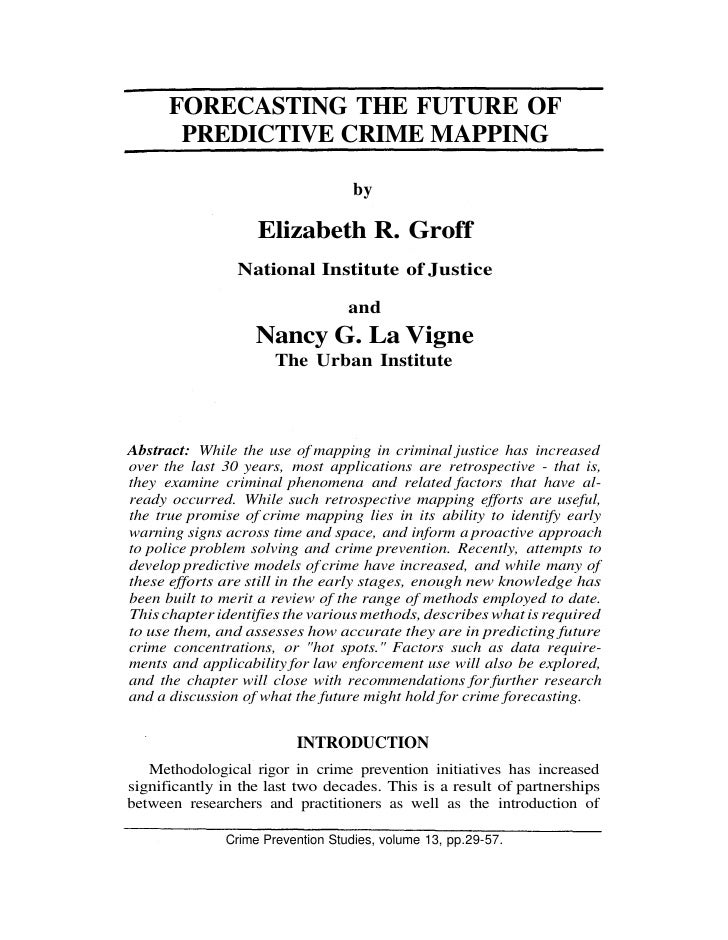 policing in the future essay policing in the future essay