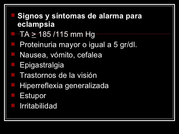 Preeclampsia Y Eclampsia