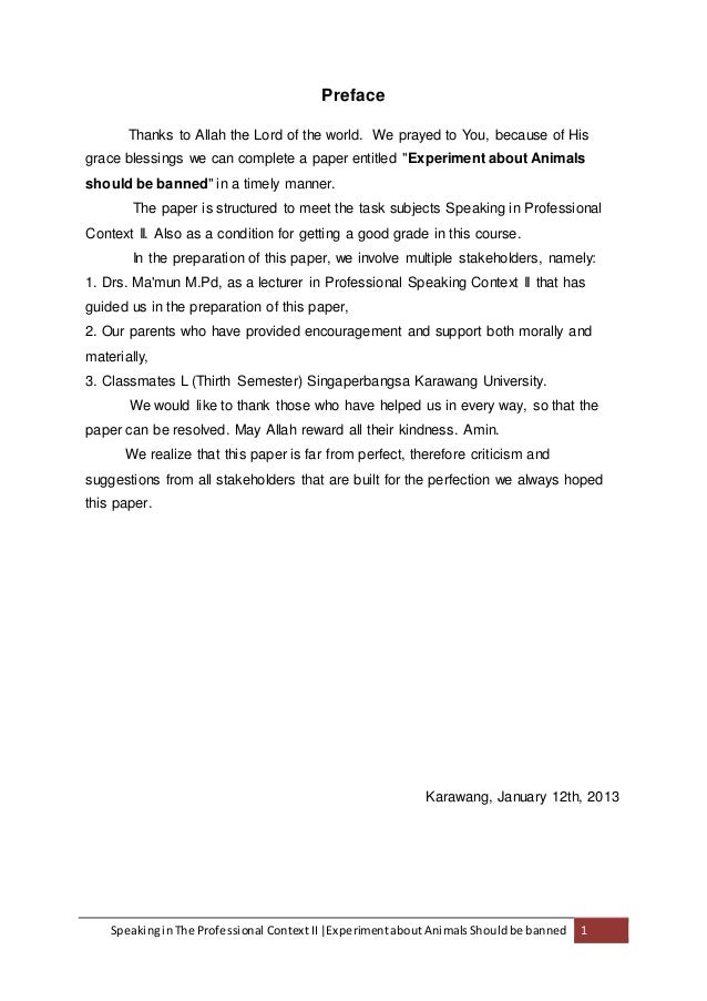 Contoh Sederhana Pendahuluan dalam Bahasa Inggris