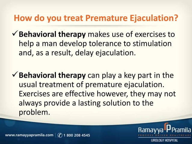 Pre Mature Ejaculation PPT