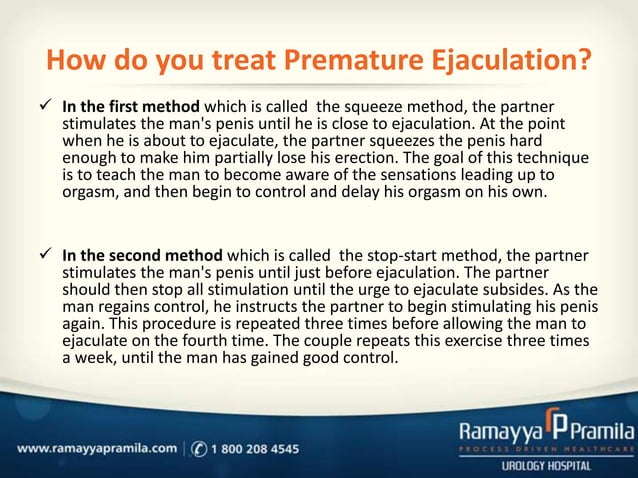 Pre Mature Ejaculation PPT