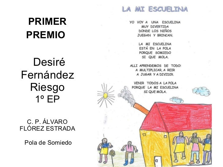 Premios II Concurso Poesia del colegio público de San Cucao Premios II Concurso Poesia del colegio público de San Cucao
