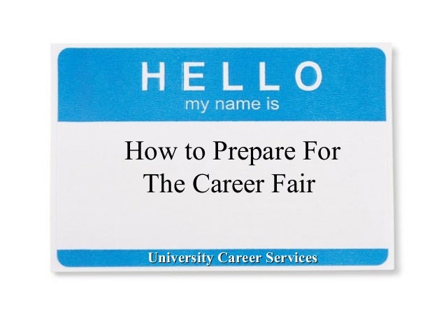 how to prepare for a job fair