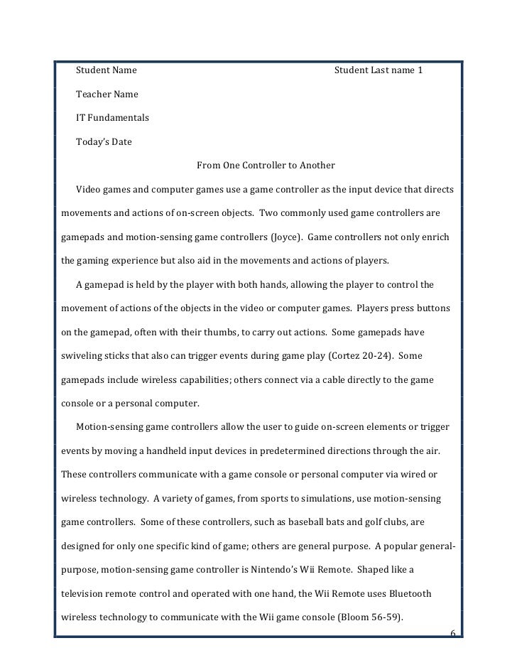 Essay on topic computer games image