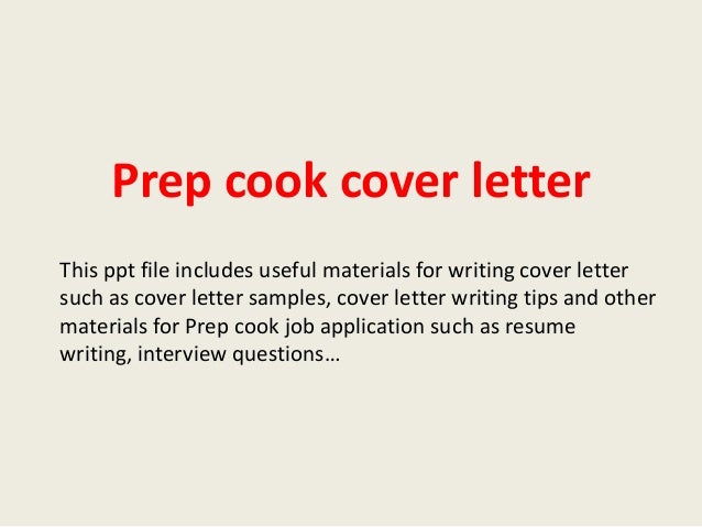 sample culinary resume