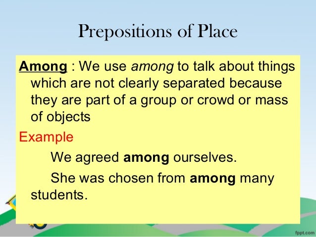 example of preposition good