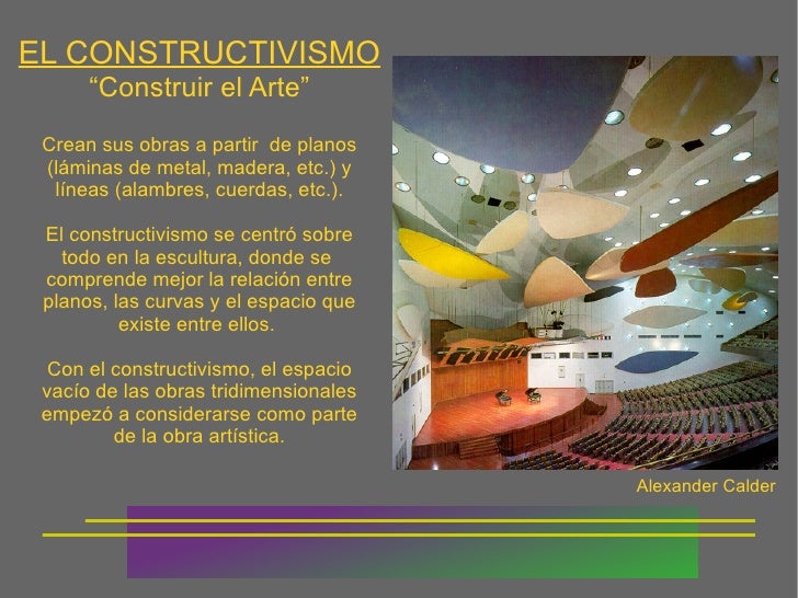 LA OBRA TRIDIMENSIONAL