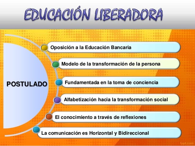 Resultado de imagen para EDUCACION LIBERADOR DE PAULO FREIRE