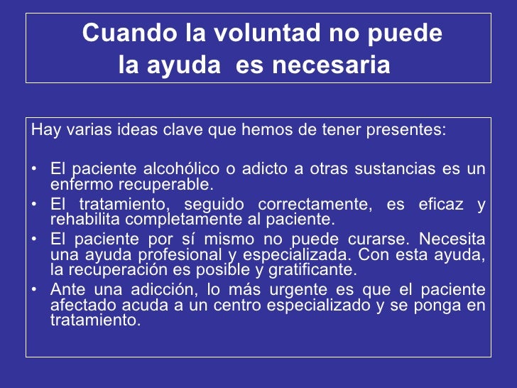 La profiláctica del alcoholismo que esto