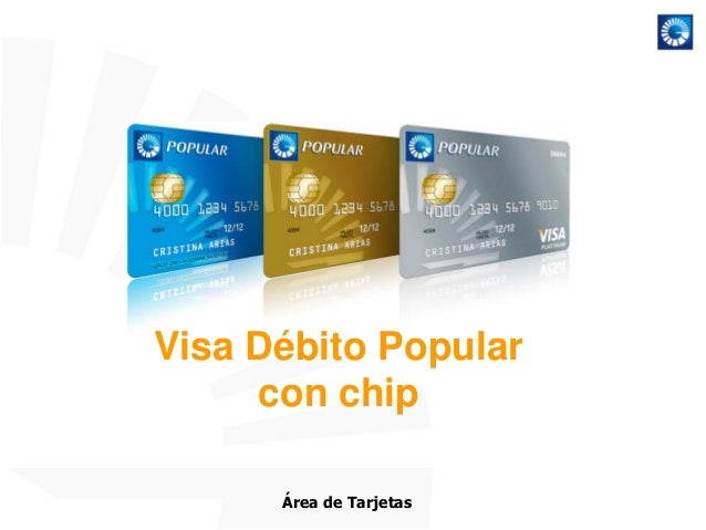 tarjetas de credito visa banco popular