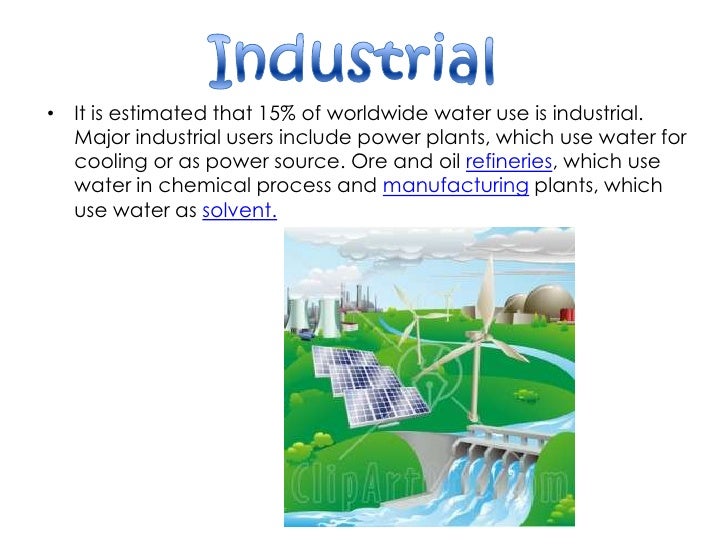 How do people use water resources