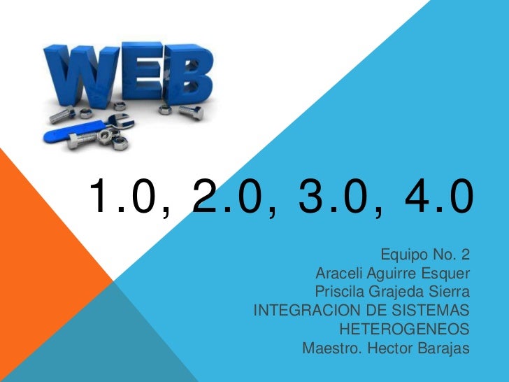 Diferencias Entre Web 1.0 2.0 3.0 Y 4.0